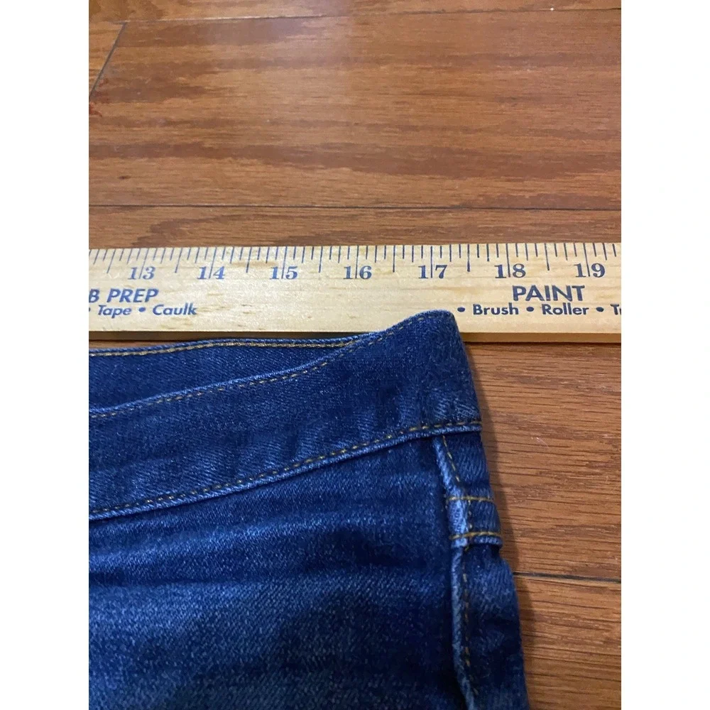 Gustin Selvedge Denim Jeans California Raw Button Fly Straight Men 35 *ReadFlaws